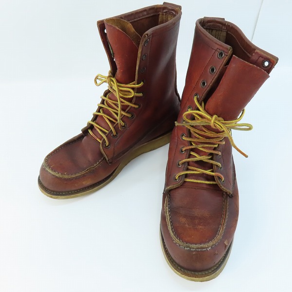 実際に弊社で買取させて頂いたRED WING/レッドウィング 半円犬タグ アイリッシュセッター ブーツ 18142/8D