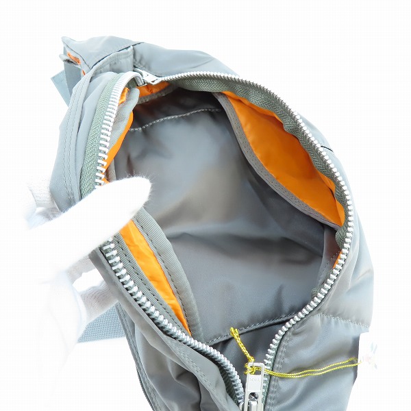実際に弊社で買取させて頂いた(1)【未使用】PORTER/ポーター TANKER タンカー WAIST BAG(L) ウエストバッグ シルバーグレー/622-06628の画像 3枚目