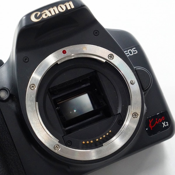 実際に弊社で買取させて頂いたCanon/キャノン DS126181 EOS Kiss x2 デジタル一眼レフカメラ ボディ 動作未確認の画像 1枚目