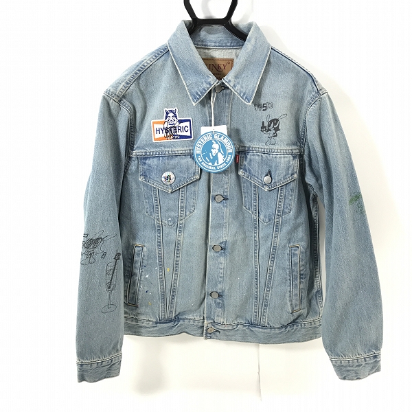 実際に弊社で買取させて頂いた【未使用】HYSTERIC GLAMOUR×skoloct/ヒステリックグラマー×スコロクト デニムジャケット 02241AB12444 /L