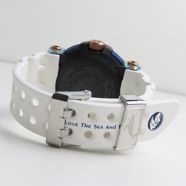 実際に弊社で買取させて頂いたG-SHOCK/Gショック FROGMAN/フロッグマン MASTER OF G-SEA イルクジ 2021/腕時計 GWF-A1000K-2AJRの画像 3枚目
