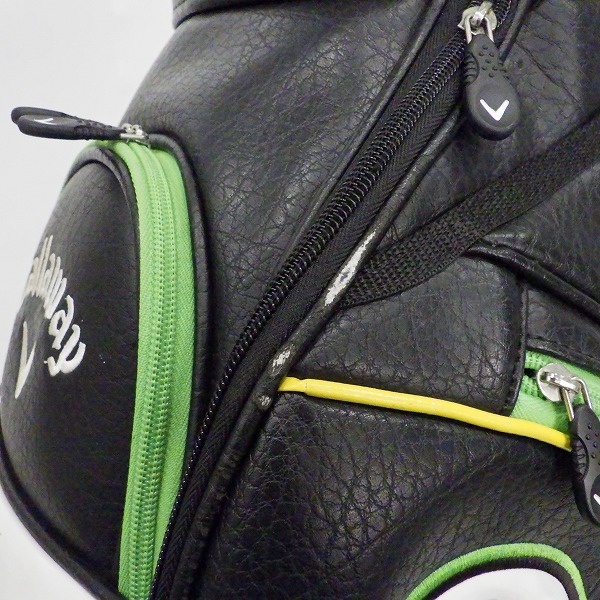 実際に弊社で買取させて頂いたCallaway/キャロウェイ Tour 19JM EPIC FLASH 2019年数量限定ツアーレプリカモデル 9.5型5分割キャディバッグ ブラックの画像 5枚目