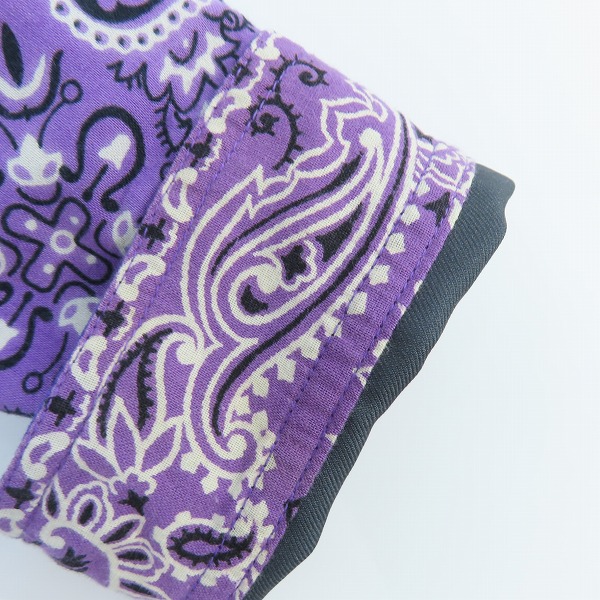 実際に弊社で買取させて頂いたChildren of the discordance/チルドレン オブ ザ ディスコーダンス ペイズリー柄 長袖 ノーカラーシャツ COTDSH-112/3の画像 6枚目