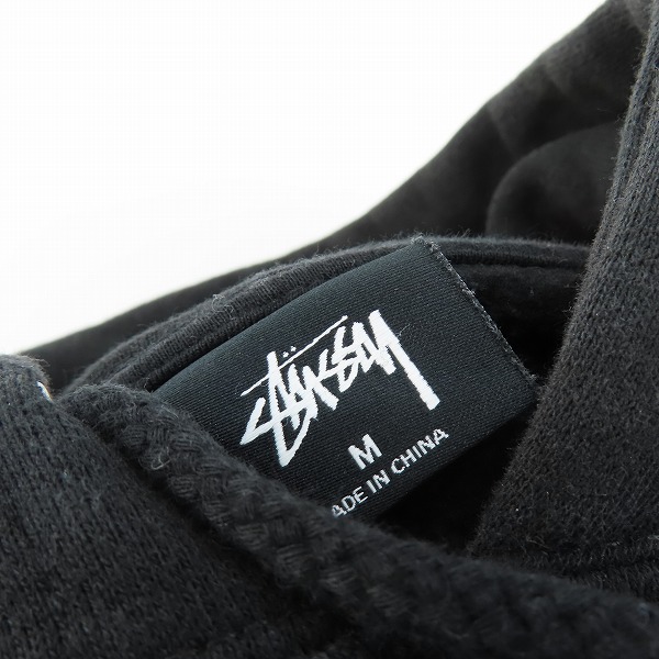 実際に弊社で買取させて頂いたSTUSSY/ステューシー オーバルロゴ スエットパーカー 118252/Mの画像 2枚目