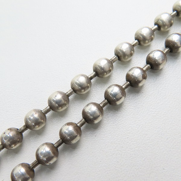 実際に弊社で買取させて頂いたBill Wall Leather/ビルウォールレザー BWL 5.5mm ボールチェーンの画像 1枚目