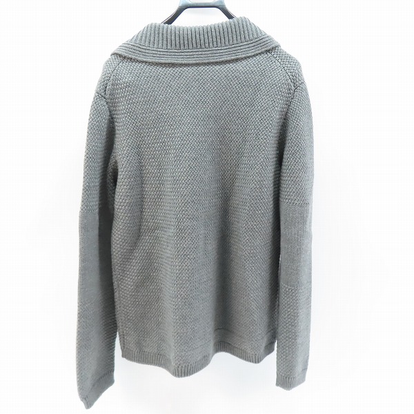 実際に弊社で買取させて頂いたLOUIS VUITTON/ルイ ヴィトン ショールカラー ダブルブレスト ニットカーディガン Mの画像 1枚目