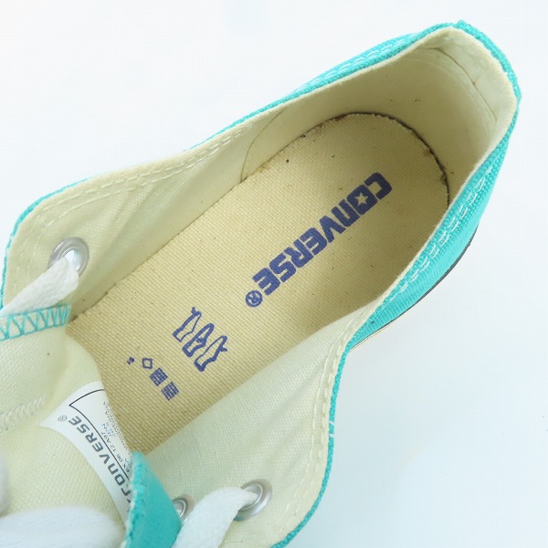 実際に弊社で買取させて頂いたCONVERSE/コンバース ALL STAR OX オールスター /DIVA GREEN/1R830/26.5の画像 4枚目