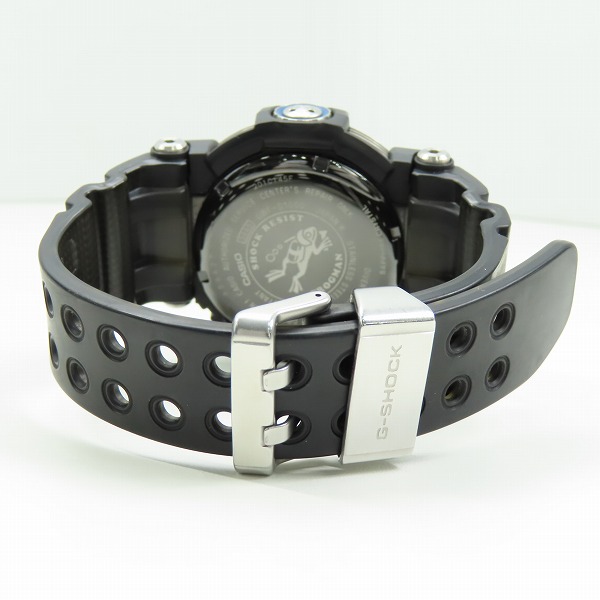 実際に弊社で買取させて頂いたG-SHOCK/Gショック FROGMAN/フロッグマン MASTER OF G/マスターオブG タフソーラー GWF-D1000-1JFの画像 3枚目