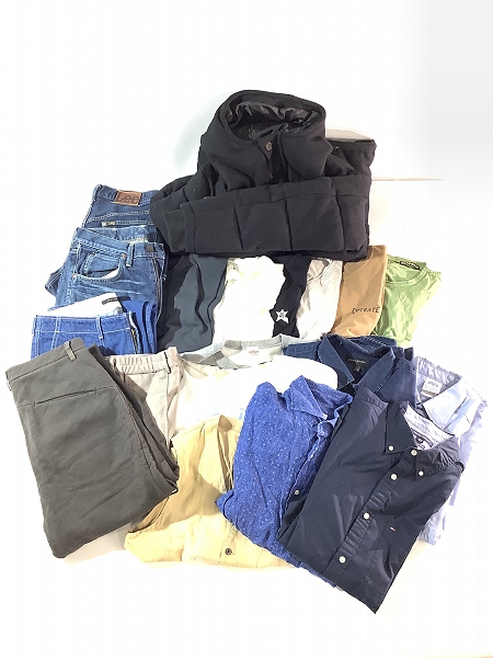 実際に弊社で買取させて頂いた【おまとめ】トミーヒルフィガー/アーバンリサーチ/バーニーズニューヨーク 他 半袖シャツ/長袖シャツ/デニムパンツ 等