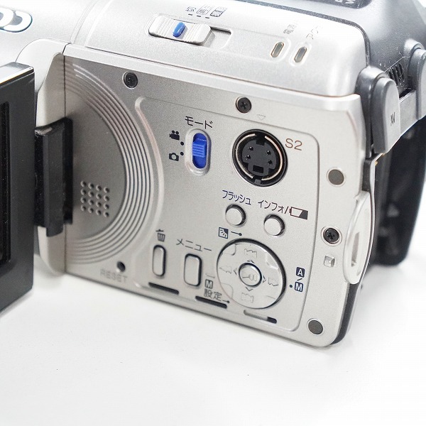 実際に弊社で買取させて頂いたVictor JVC/ビクターJVC GZ-MG70 ハードディスク ビデオカメラ 動作確認済みの画像 5枚目