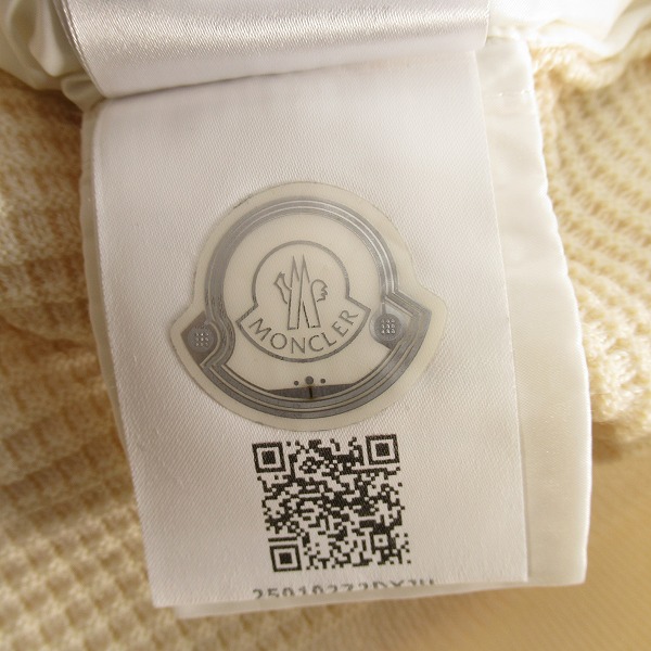 実際に弊社で買取させて頂いた【JPタグ】MONCLER/モンクレール CARDIGAN TRICOT ニット /ナイロン切り替え カーディガン/ダウンジャケット G20919B00002/Mの画像 4枚目