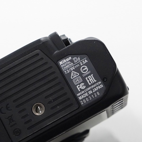 実際に弊社で買取させて頂いたNikon/ニコン Df FX デジタル一眼レフカメラ ボディ 動作未確認の画像 6枚目