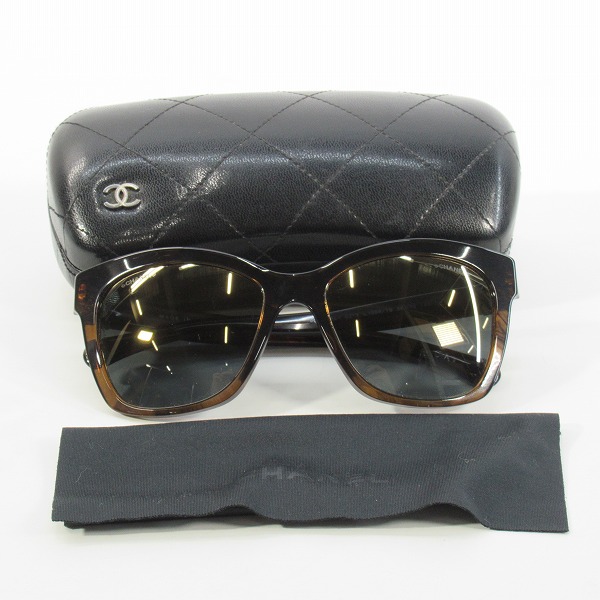実際に弊社で買取させて頂いたCHANEL/シャネル サングラス/アイウェア 5313-A の画像 8枚目
