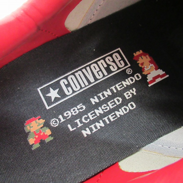 実際に弊社で買取させて頂いた【未使用】CONVERSE/コンバース ALL STAR/オールスター スーパーマリオ ブラザーズ 1C678/26.5の画像 6枚目