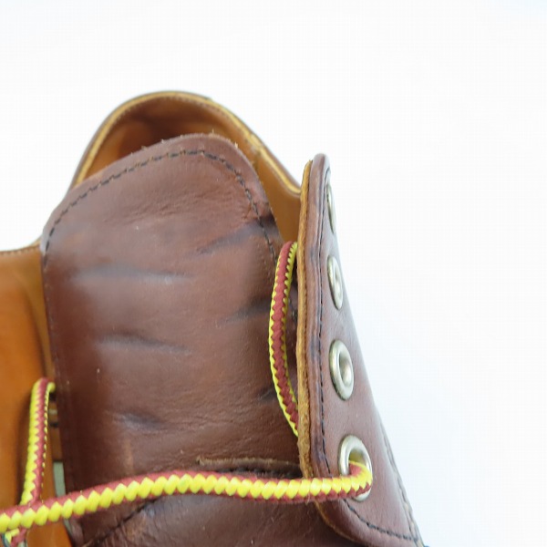 実際に弊社で買取させて頂いたRED WING/レッドウィング Work Oxford ワークオックスフォード ブーツ 8109/7.5Dの画像 7枚目