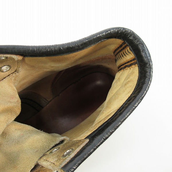 実際に弊社で買取させて頂いたRED WING/レッドウイング 犬タグ スウェード アイリッシュセッター 08173/7.5Eの画像 4枚目