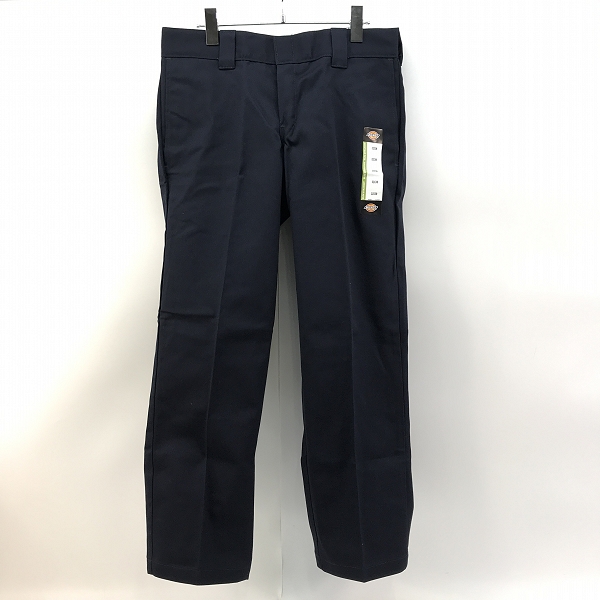 実際に弊社で買取させて頂いた【未使用】Dickies/ディッキーズ ワークパンツ/チノパン ダークネイビー WP873DN 32×30