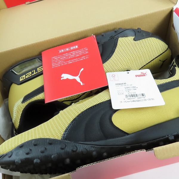 実際に弊社で買取させて頂いた【未使用】PUMA/プーマ H.ST.20 OG Gold スニーカー/ランニングシューズ 193643 01/27の画像 7枚目