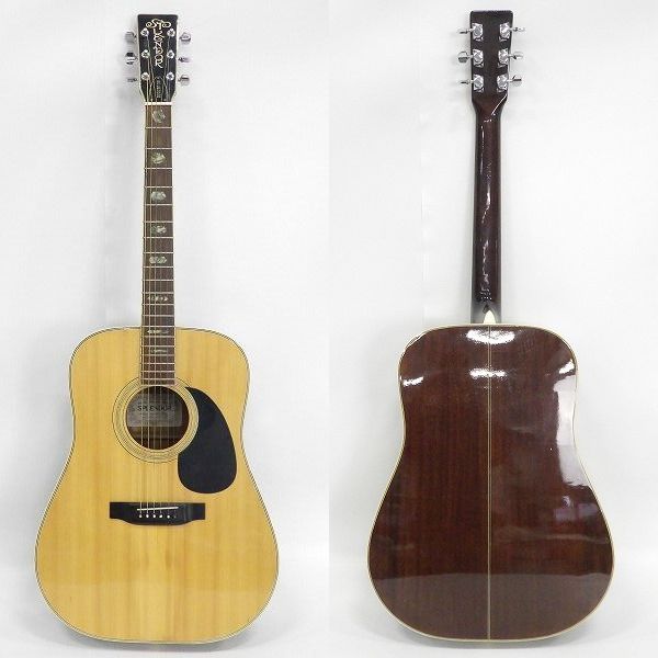 実際に弊社で買取させて頂いた★SPLENDOR/スプレンダー W-300 アコースティックギター/アコギ ソフトケース付の画像 1枚目
