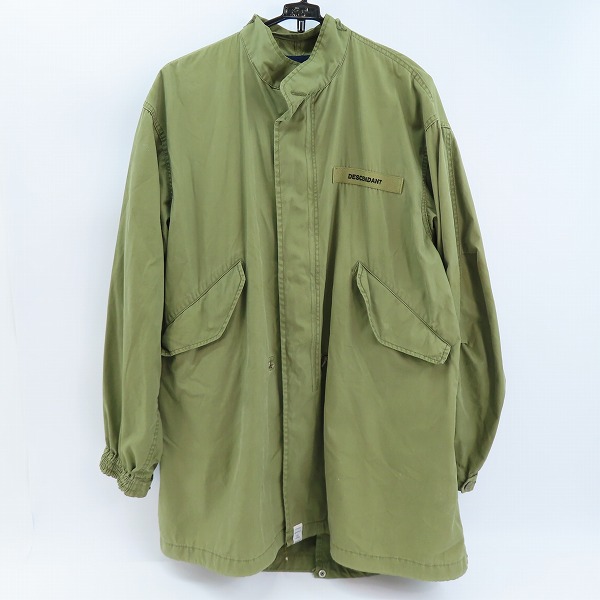 実際に弊社で買取させて頂いたDESCENDANT/ディセンダント D-51M NYCO JACKET ミリタリー モッズコート/2