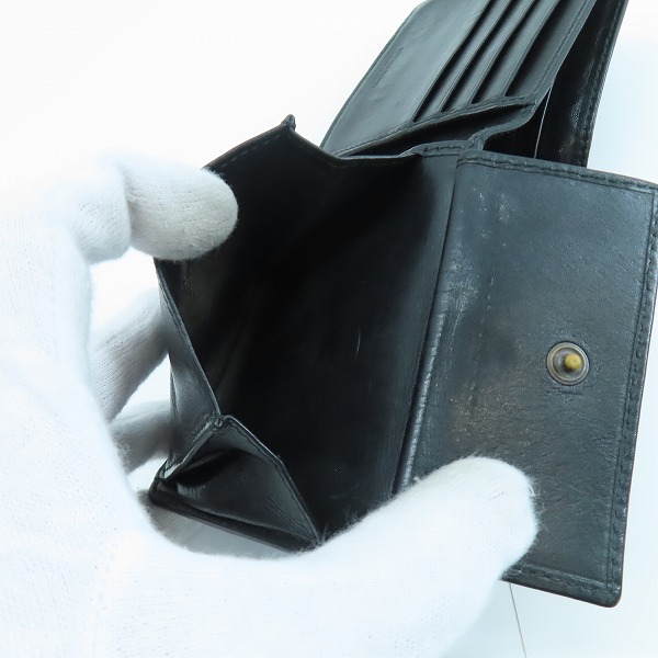 実際に弊社で買取させて頂いたBOTTEGA VENETA/ボッテガヴェネタ イントレチャート 二つ折り財布の画像 4枚目