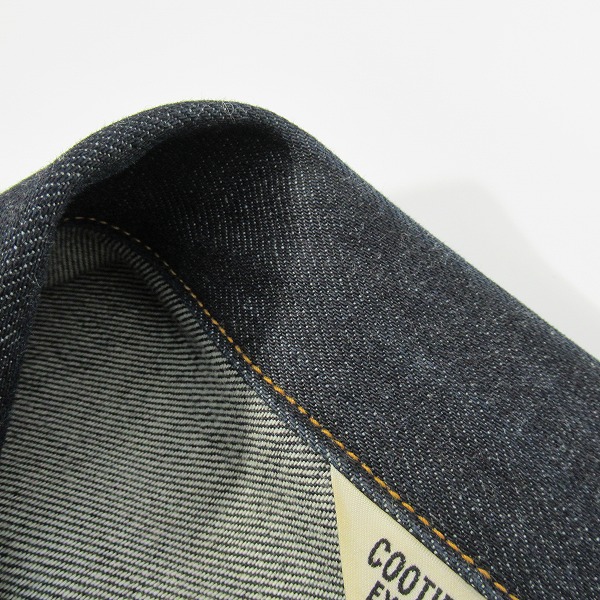 実際に弊社で買取させて頂いたCOOTIE PRODUCTIONS/クーティープロダクションズ 3rd type denim jacket/デニム ジャケット/Lの画像 7枚目