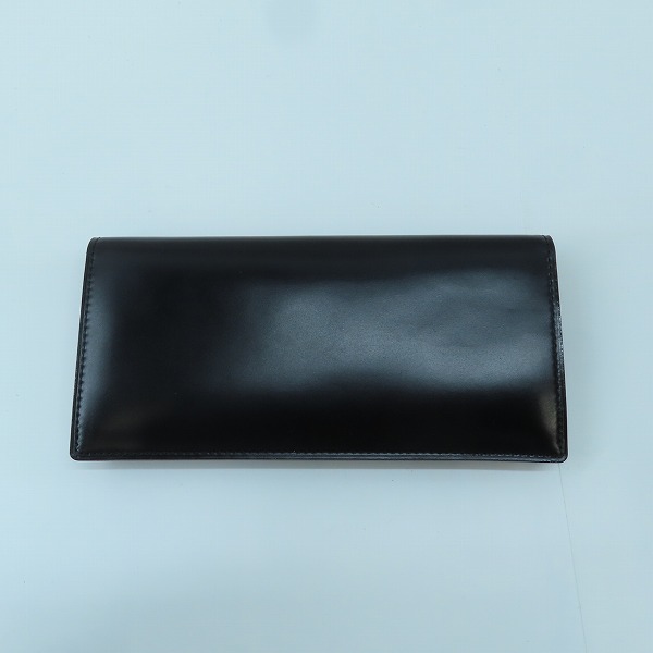 実際に弊社で買取させて頂いた土屋鞄製造所/ツチヤカバン コードバン 2つ折り 長財布/ロングウォレットの画像 1枚目