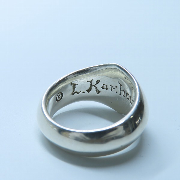 実際に弊社で買取させて頂いたLEONARD KAMHOUT/レナードカムホート LONE ONES/ロンワンズ SILK/シルク リング/15.5号の画像 6枚目