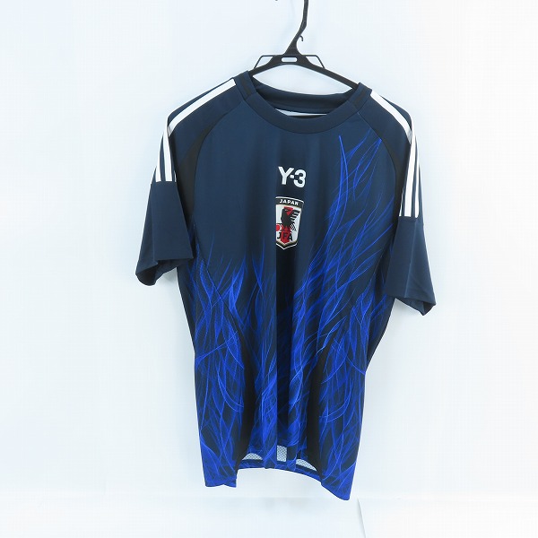 実際に弊社で買取させて頂いた(2)【未使用】Y-3/ワイスリー ヨウジヤマモト×アディダス サッカー日本代表 2024 ホーム レプリカ ユニフォーム IU0964/2XL