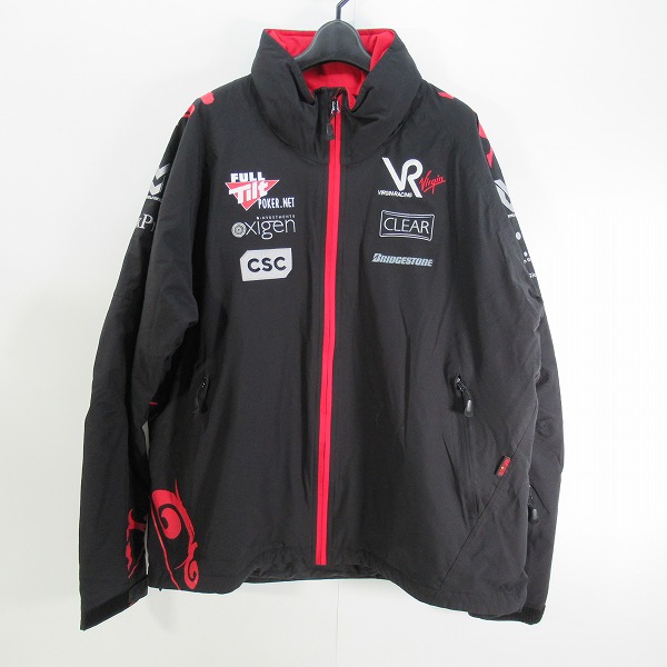 実際に弊社で買取させて頂いた(2)kappa/カッパ Formula1/F1 virgin racing/ヴァージンレーシング ジャケット/XXL