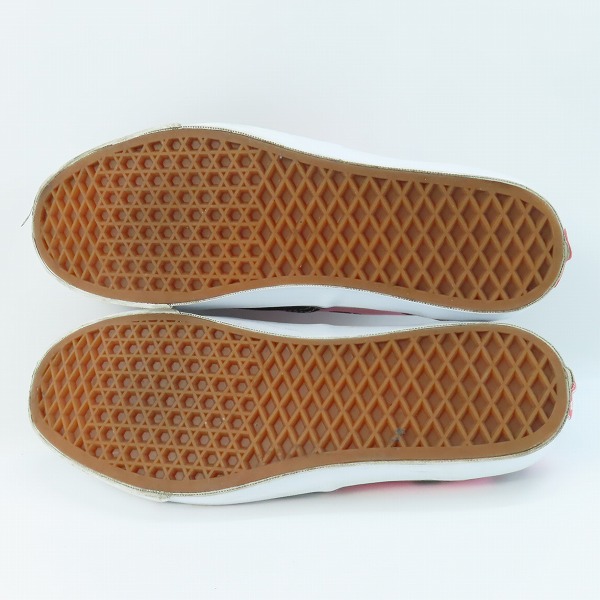 実際に弊社で買取させて頂いたVANS×WACKO MARIA/バンズ×ワコマリア Og Authentic Lx ローカットスニーカー レコード柄 ピンク/29の画像 2枚目