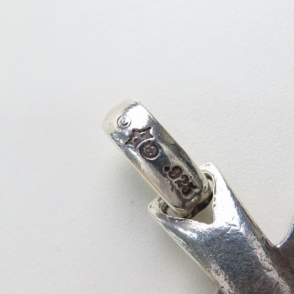 実際に弊社で買取させて頂いた【証明書/ギャラ付】Gaboratory/ガボラトリー Single skull dagger round top/シングルスカルダガーラウンドトップ ペンダントの画像 5枚目