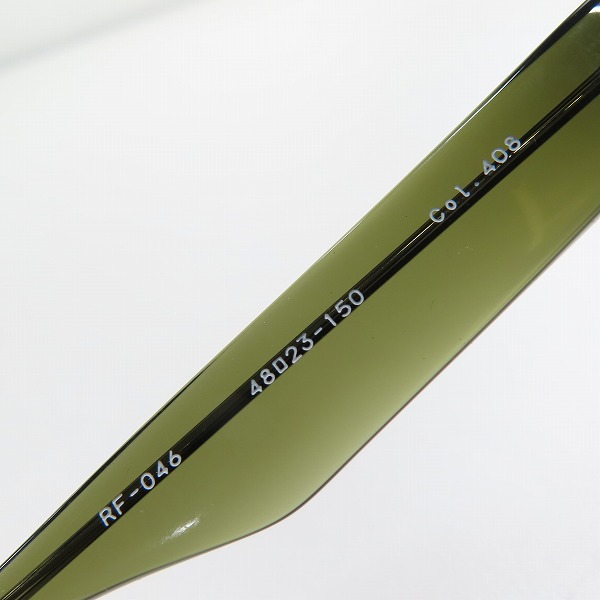 実際に弊社で買取させて頂いたFACTORY900 RETRO/ファクトリー900 レトロ クラウンパント 度入り メガネフレーム/アイウェア RF-046の画像 6枚目