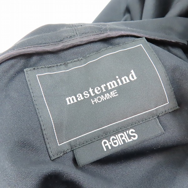実際に弊社で買取させて頂いたmastermind HOMME ×A-GIRL'S/マスターマインド ×エイガールズ レオパード/Dリング ジップパーカー 16SSMM-BL03-30/Lの画像 2枚目