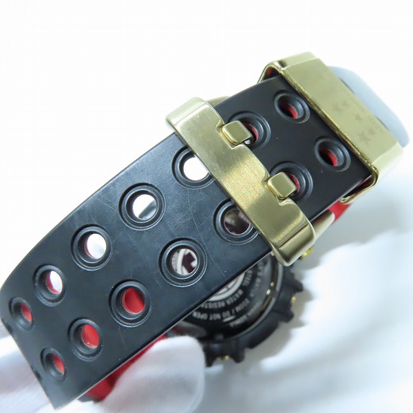 実際に弊社で買取させて頂いたG-SHOCK/Gショック FROGMAN/フロッグマン 35th Anniversary ゴールドトルネード GWF-D1035B-1JRの画像 6枚目