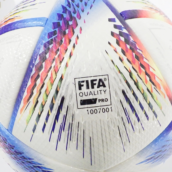 実際に弊社で買取させて頂いたadidas/アディダス アル・リフラ プロ5号 カタールワールドカップ 公式試合球 サッカーボールの画像 3枚目