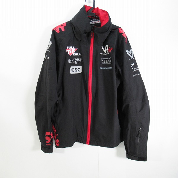 実際に弊社で買取させて頂いた(1)kappa/カッパ Formula1/F1 virgin racing/ヴァージンレーシング ジャケット /XXL