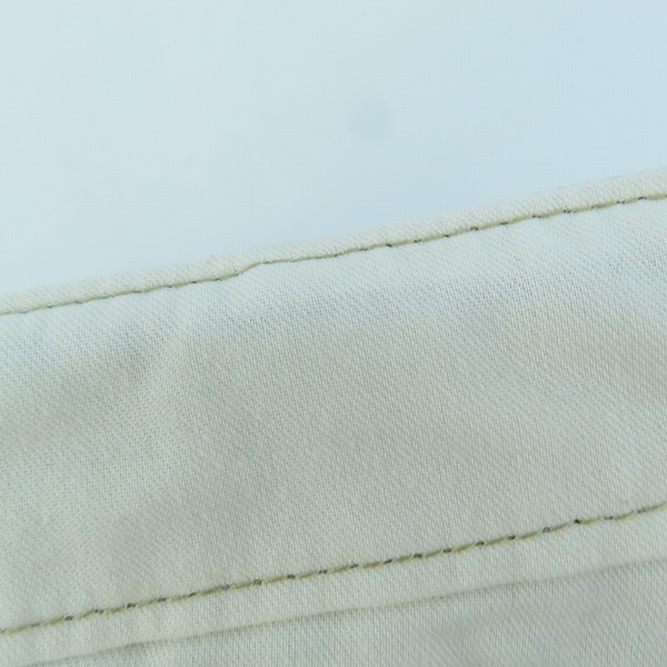 実際に弊社で買取させて頂いたM/エム スター刺繍チノパンツ Sの画像 6枚目