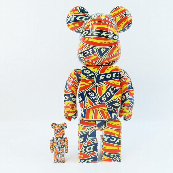 実際に弊社で買取させて頂いたMEDICOM TOY/メディコムトイ BE@RBRICK/ベアブリック Dickies/ディッキーズ 100%&400%の画像 3枚目