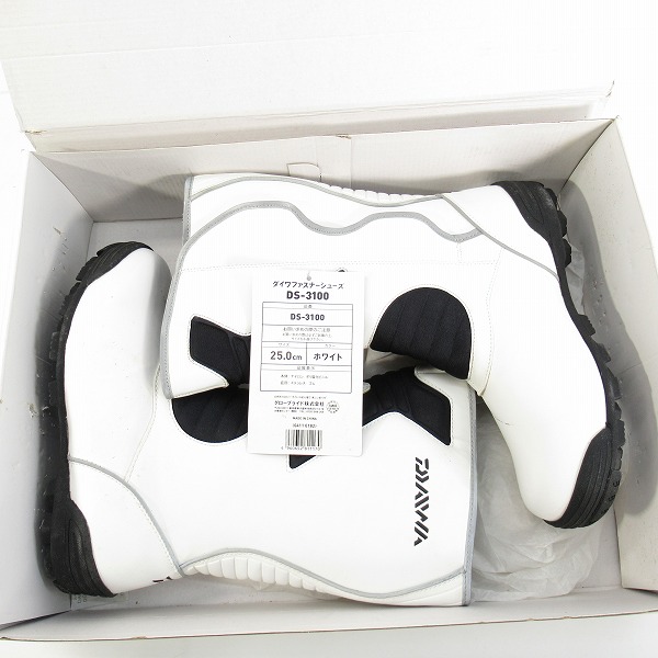 実際に弊社で買取させて頂いたDAIWA/ダイワ ファスナーシューズ/スパイクソール DS-3100/25.5の画像 7枚目