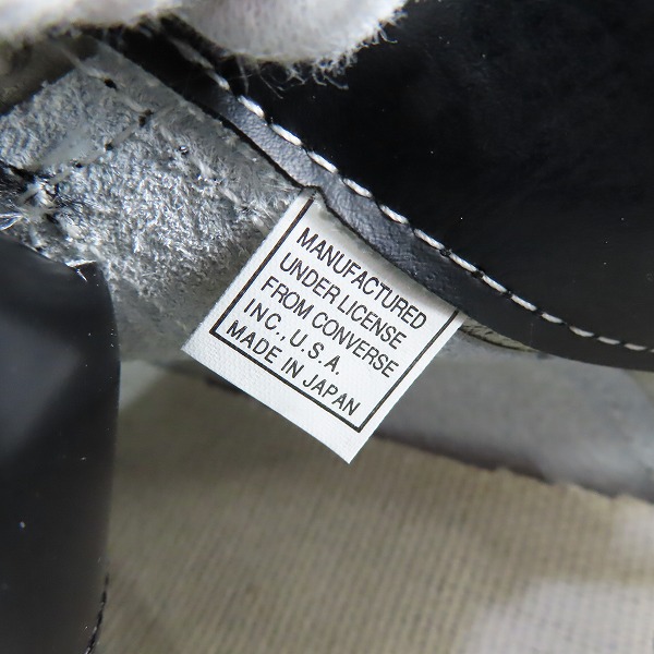 実際に弊社で買取させて頂いたCONVERSE/コンバース 90s ヴィンテージ 日本製 ONE STAR/ワンスター ゴールドスター レザー スニーカー/8.5の画像 5枚目