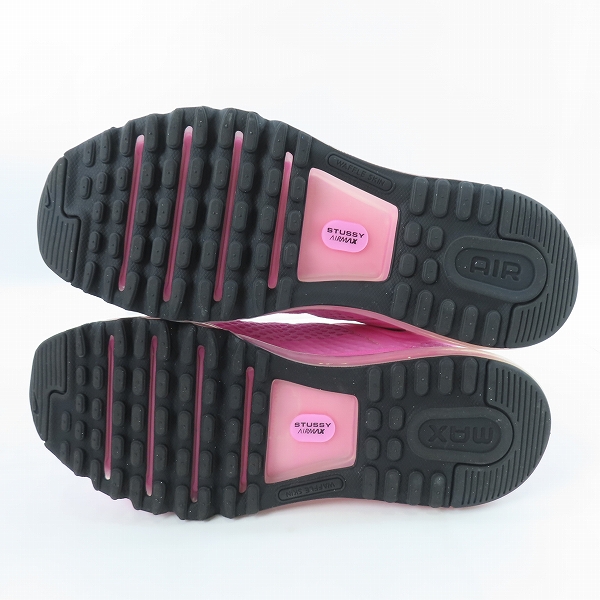 実際に弊社で買取させて頂いたSTUSSY×NIKE/ステューシー×ナイキ AIR MAX 2013/エアマックス ピンク DR2601-600/28の画像 2枚目