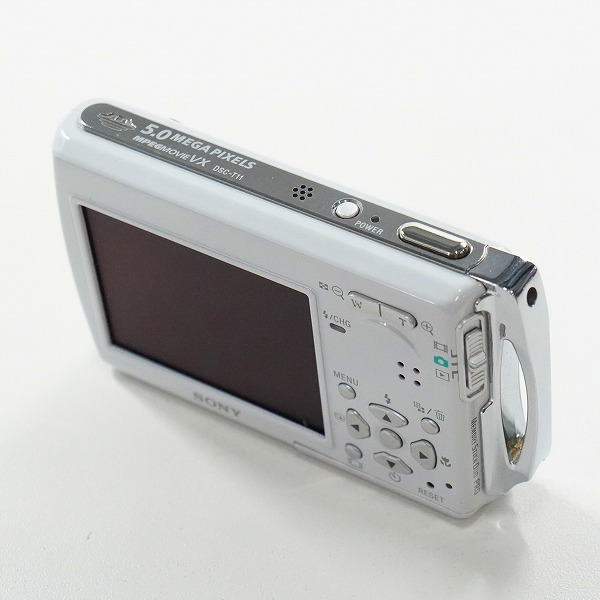 実際に弊社で買取させて頂いたSONY/ソニー DSC-T110 Cyber-shot サイバーショット コンパクトデジタルカメラ 動作未確認の画像 2枚目