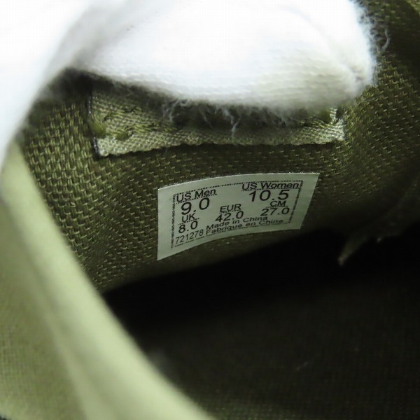 実際に弊社で買取させて頂いたWTAPS×VANS/ダブルタップス×バンズ OG AUTHENTIC LX/ 212BWVND-FWMO1S/27の画像 5枚目