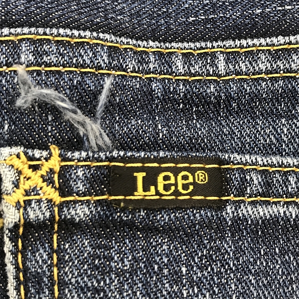 実際に弊社で買取させて頂いたLee/リー ストレートジーンズ デニムパンツ 01020/W33の画像 6枚目