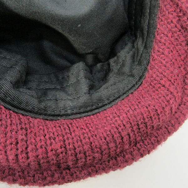 実際に弊社で買取させて頂いたEVISU/エヴィス ニットキャップ/帽子/日本製の画像 7枚目