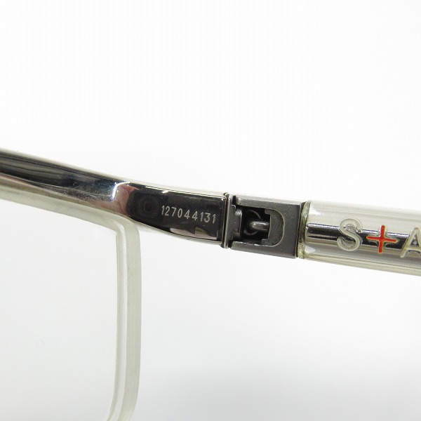 実際に弊社で買取させて頂いたalain mikli/アランミクリ STARCK EYES/スタルクアイズ BIOOP ブループ メガネフレーム アイウェア の画像 7枚目