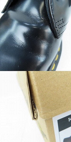 実際に弊社で買取させて頂いたDr.Martens/ドクターマーチン 3ホールシューズ/1461 QUAD PLATFORM LEATHER SHOES 25567001/UK5の画像 7枚目