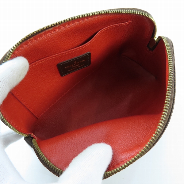 実際に弊社で買取させて頂いたLOUIS VUITTON/ルイヴィトン ポーチ ダミエ ポシェット コスメティックPM N47516の画像 3枚目