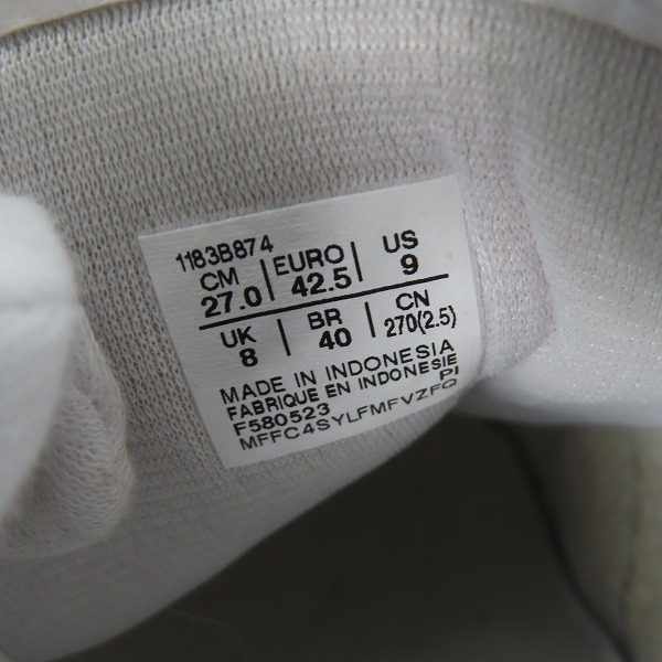 実際に弊社で買取させて頂いたOnitsuka Tiger/オニツカタイガー DELECITY/デレシティ ローカットスニーカー 1183B874/27の画像 5枚目